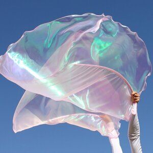 Pink Opal 'In His Time - 'He Makes All Things Beautiful'  Worship Flags by BFA